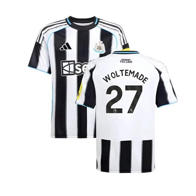 2025-2026 Newcastle Home Shirt (Kids) (Woltemade 27)-SoccerKits Hub | Buy Soccer Jerseys Online